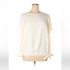 Ivory Long Sleeve Top